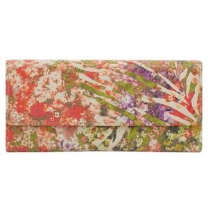HOBO NWT  Leather Floral Multicolor Women's Wallet